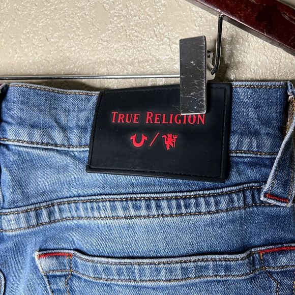 True Religion X Manchester United Jeans 31 - Picture 8 of 11
